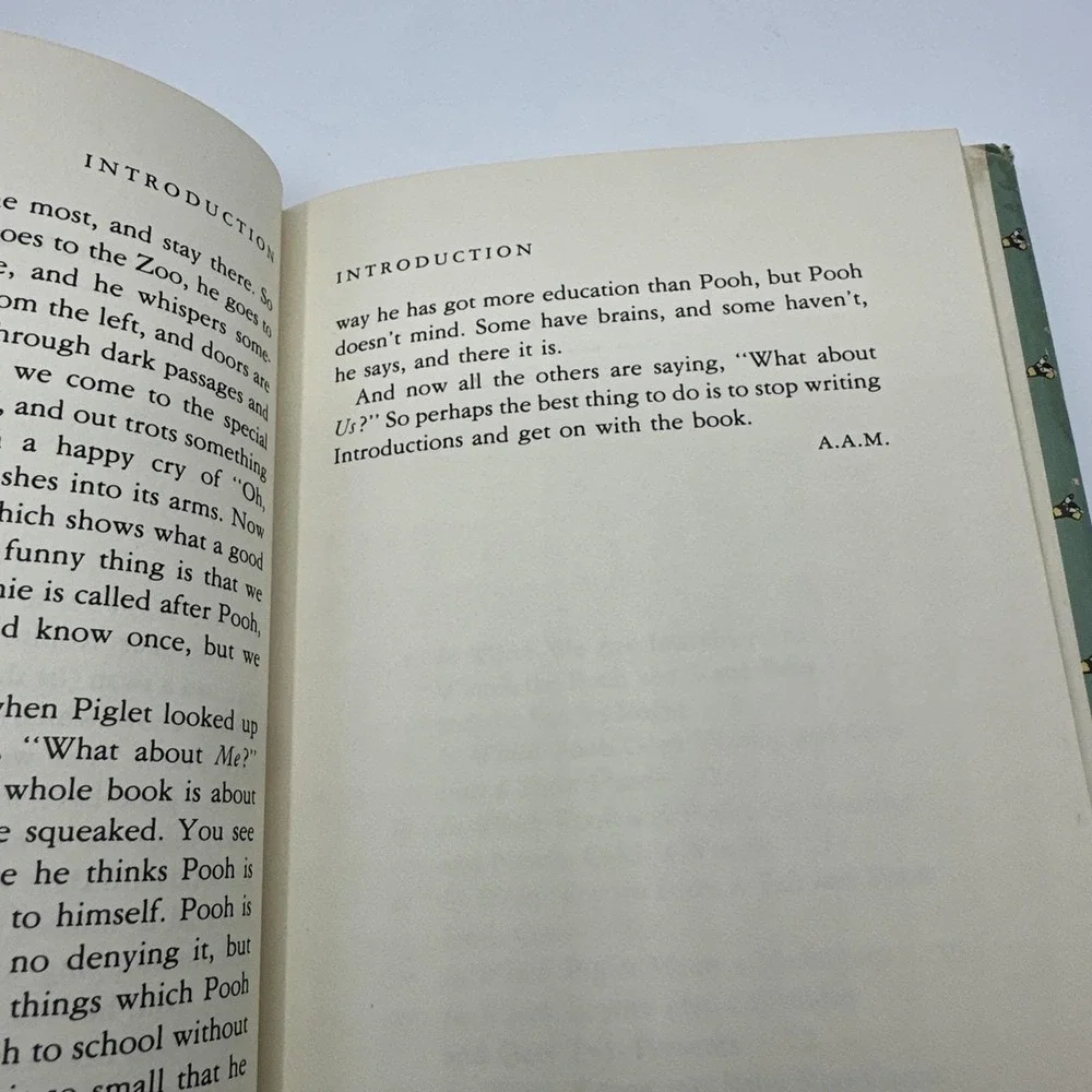 The House at Pooh Corner- A.A. Milne-Copywrite Renewal 1954 HCDJ Vintage Pooh